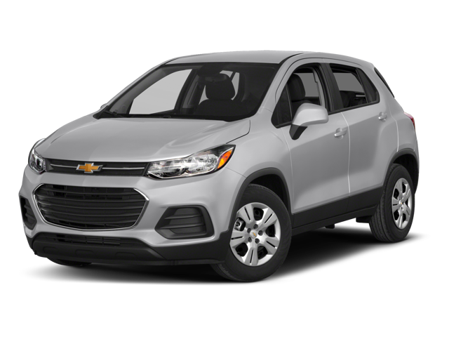 2017 Chevrolet Trax LS in Summit White — front three-quarter view